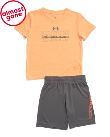 reveal designerUNDER ARMOUR Uşaq Oğlan 2-li Ləng Qollu Köynək və Şalvar Dəsti