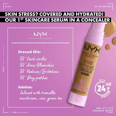 NYX Professional Makeup Bare With Me Serum Concealer - 0.32 fl oz - 03 Vanilya YoxYox