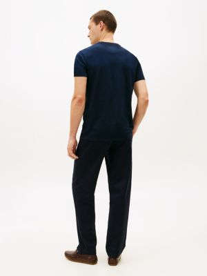 Tommy Hilfiger Hilfiger Arch Logo T-Shirt, Tünd Göy YoxYox