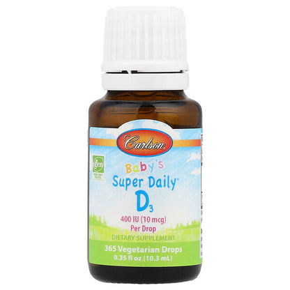 Carlson Baby S Super Daily D3 10 Mcg 400 IU 10,3 ml