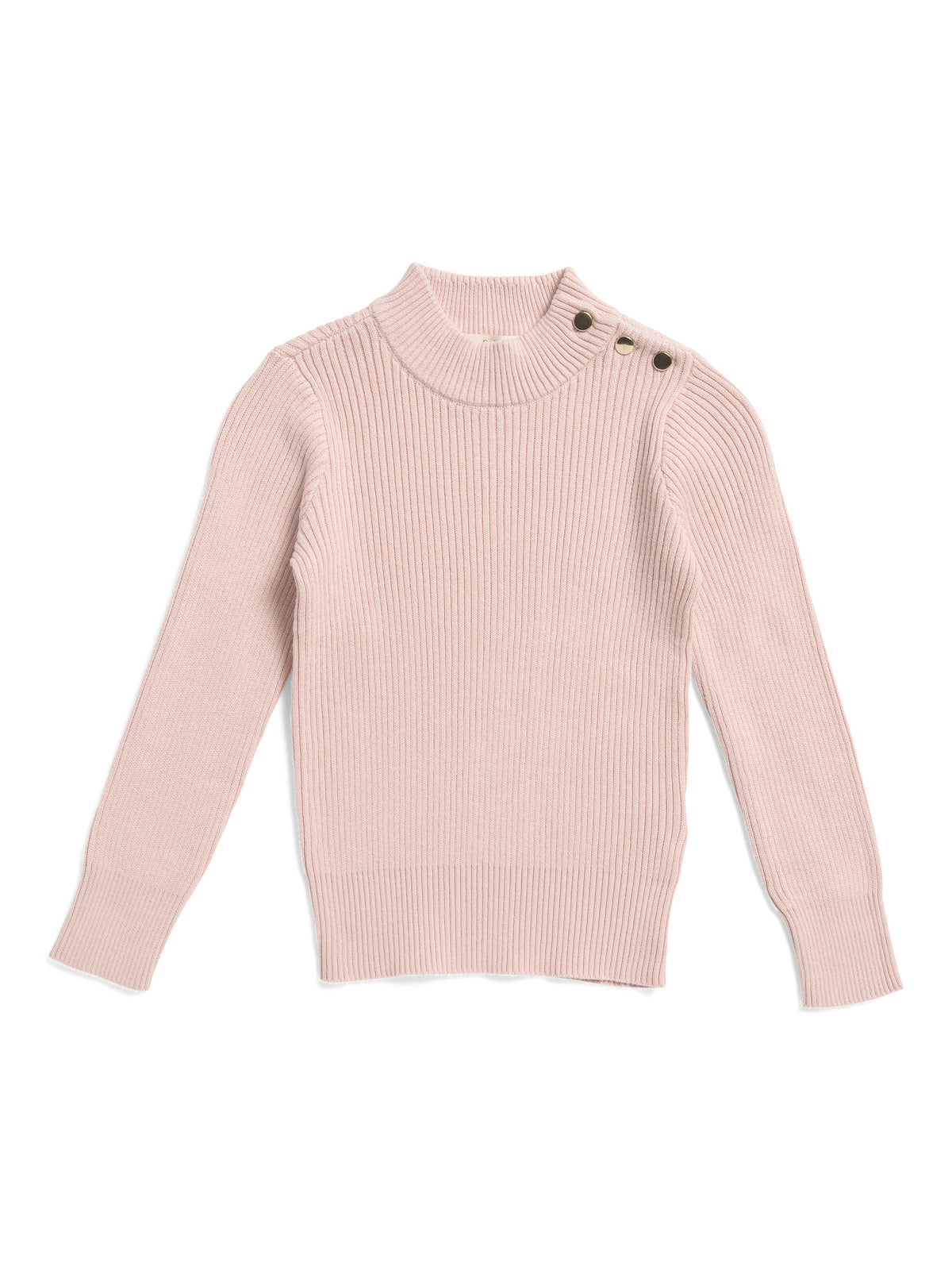 HOPE AND HENRY Qız Turtleneck Düyməli Sveteri