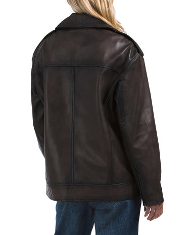 WALTER BAKER Leather Stephie Gödəkçəsi