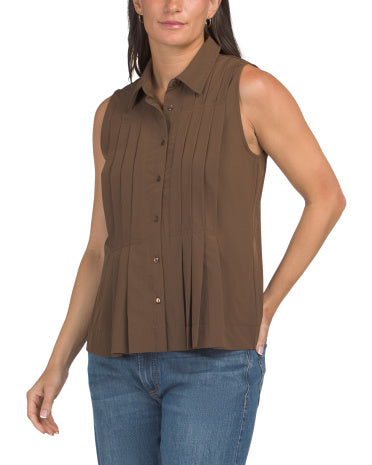 MODERN WORKS Super Stretch Kolsuz Yakalı Bluzka