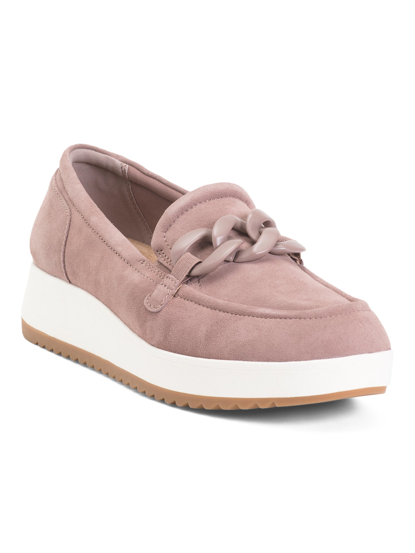 CLARKS Suede Zylah May Comfort Loafers