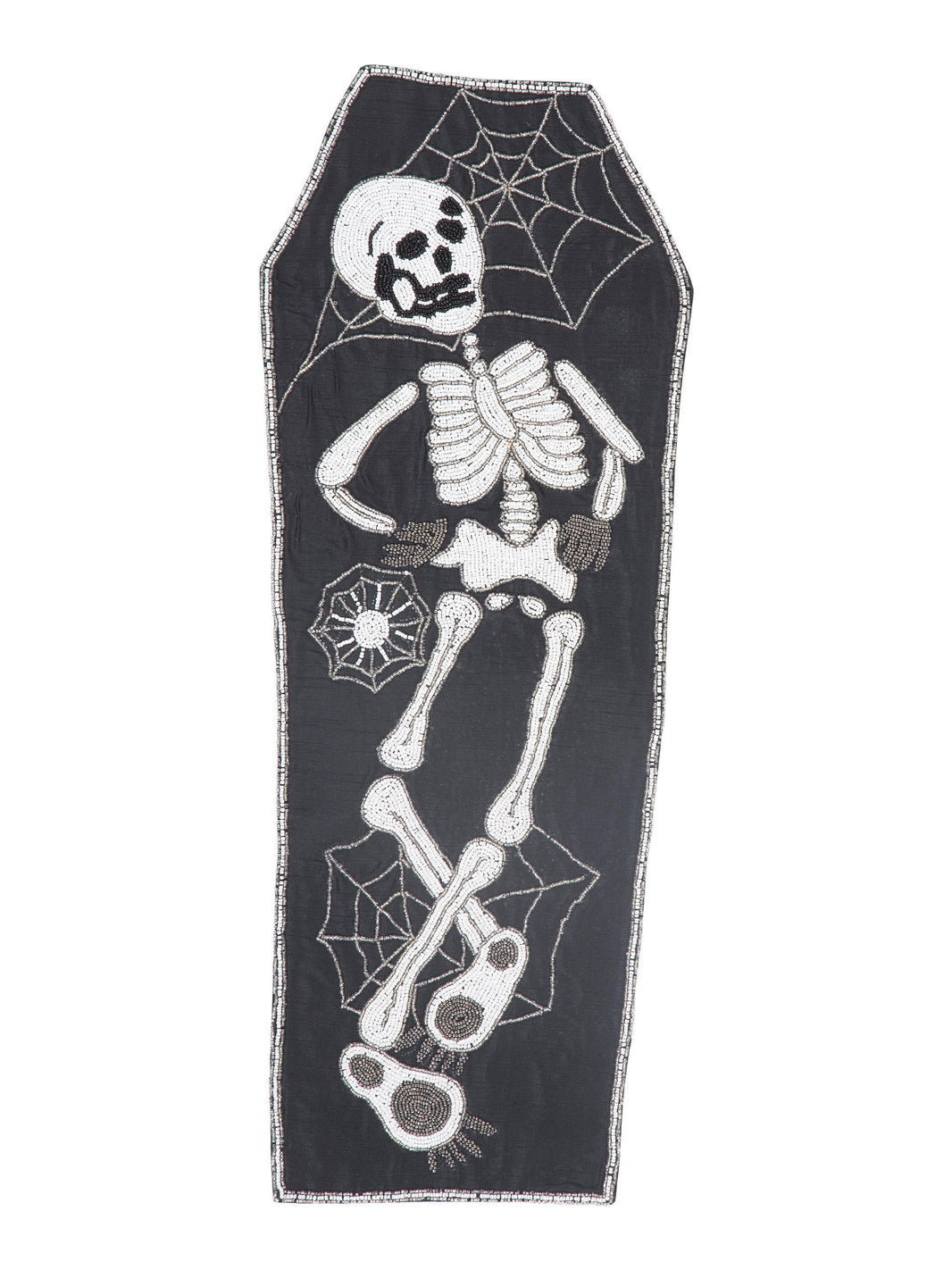 TIRAMISU Skeleton Coffin Boncuklu Masa Döşəməsi