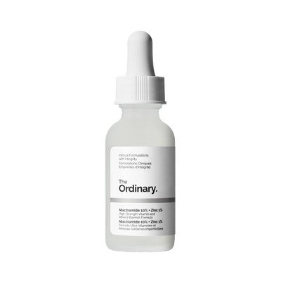 The Ordinary Niacinamide 10% + Zinc 1% - 30ml - Yağsız, Vegan, Həssas Dəri üçün Uyğun