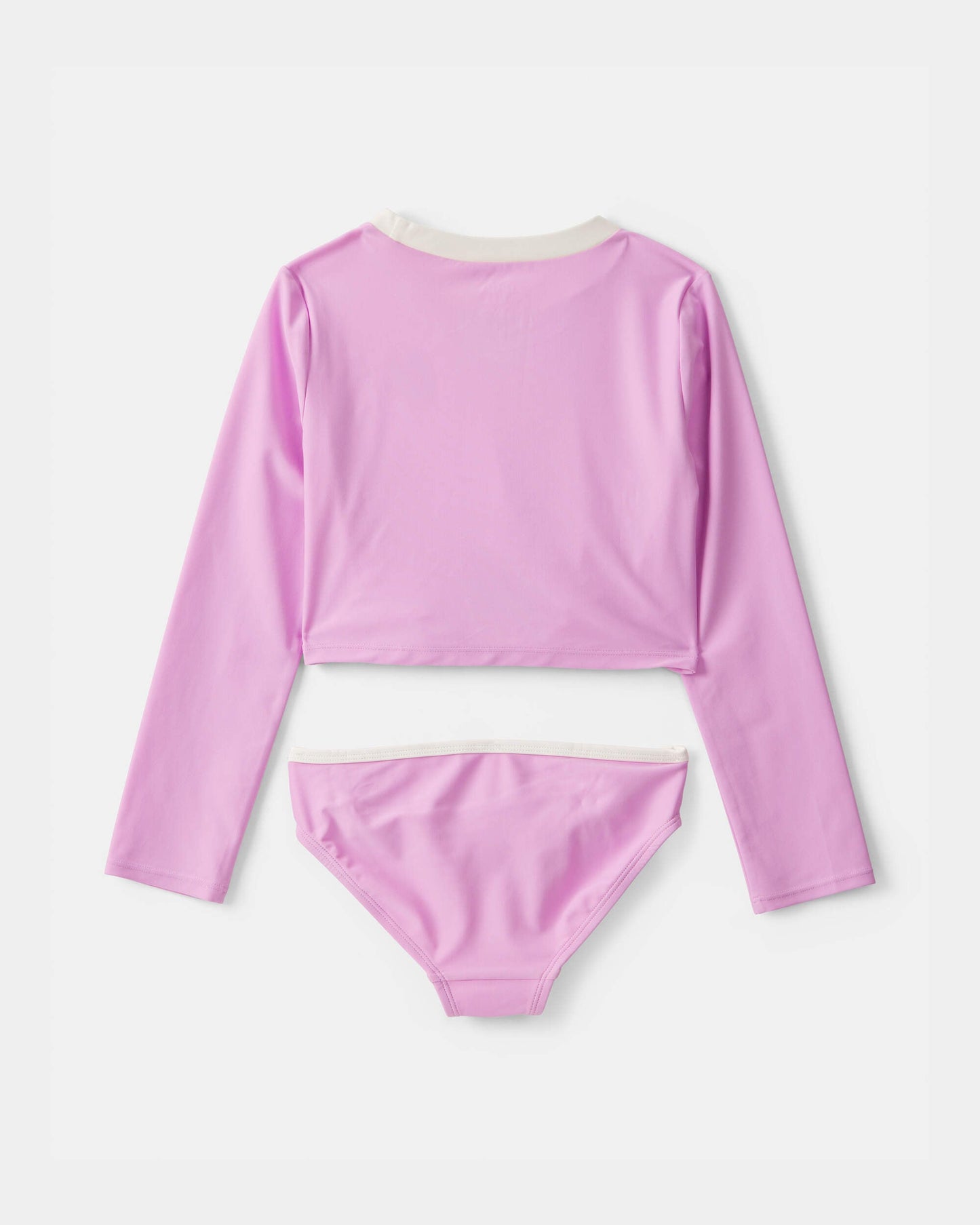 Carter's Qız 2 Parçalı Uzun Kollu Rashguard Üzgüçülük Dəsti - Çəhrayı