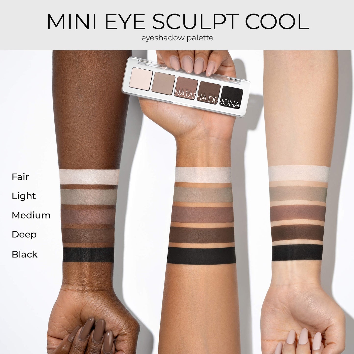 NATASHA DENONA Mini Eye Sculpt Göz Kölgəsi Paleti