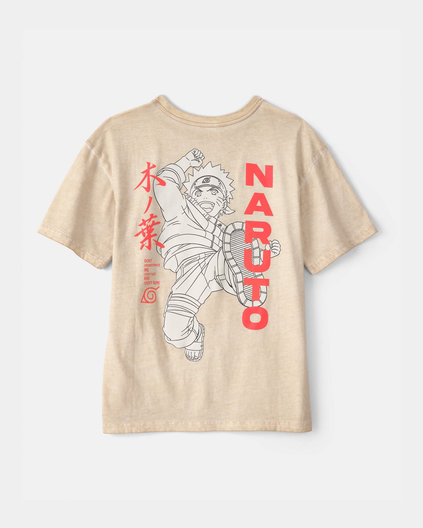 OshKosh B'gosh Oğlan Naruto Qrafik Köynəyi - Bej