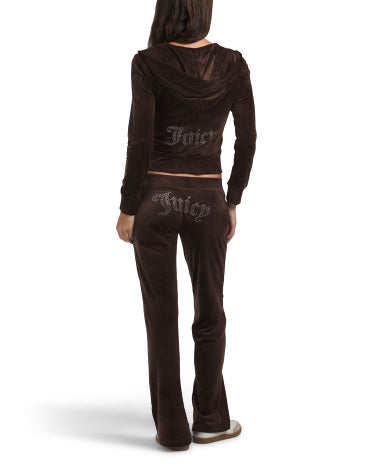JUICY COUTURE 2 Parçalı Core Classic Velour Dəsti