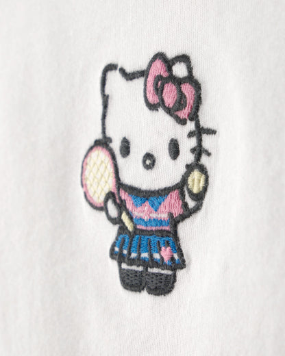 Carter's Qız Hello Kitty® Uzun Tərəvəz Bluzkası - Ağ