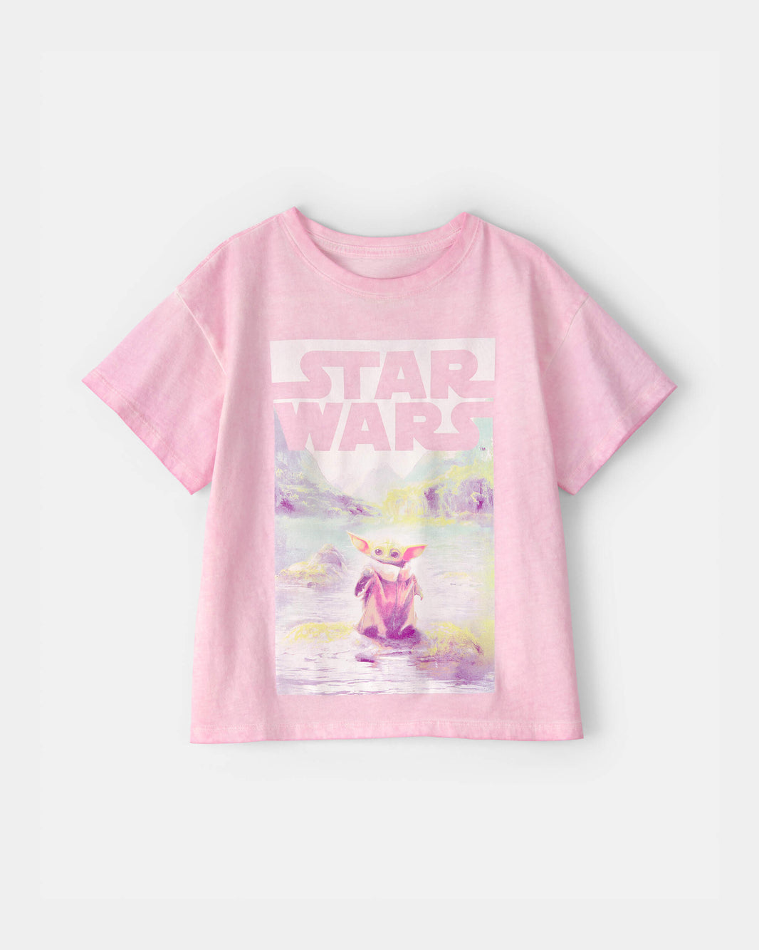 Carter's Qız Star Wars Qrafik Köynəyi - Çəhrayı