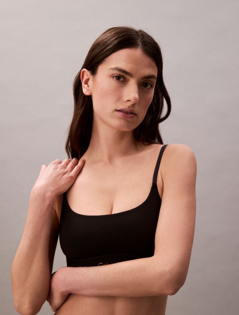 Calvin Klein Icon Cotton Modal Pride Deconstructed Unlined Bralette