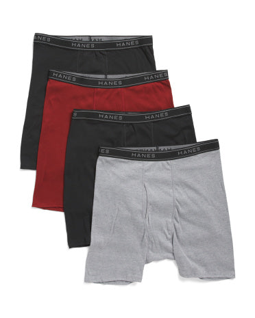 HANES 4 Paket Erkək Şortu