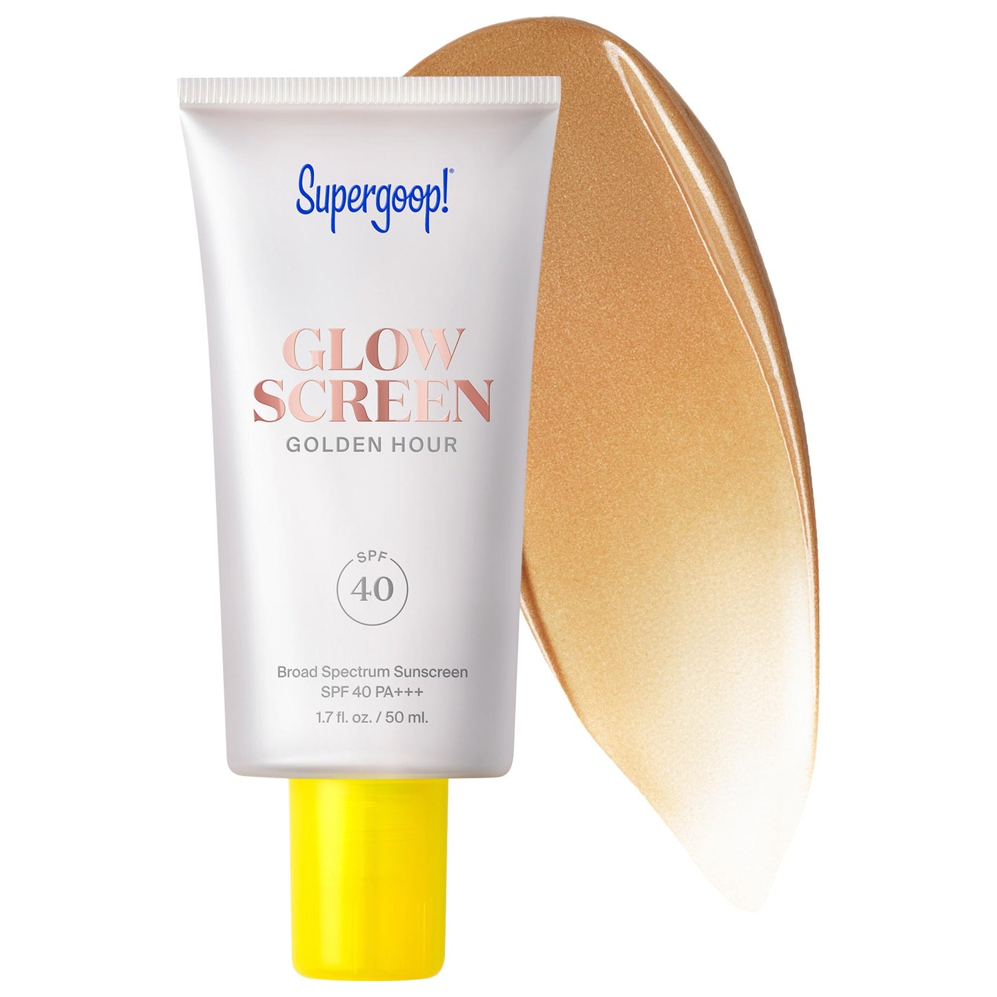 Supergoop! Glowscreen SPF 40 Günəş Kremi Hialuron Turşusu və Niacinamiddə
