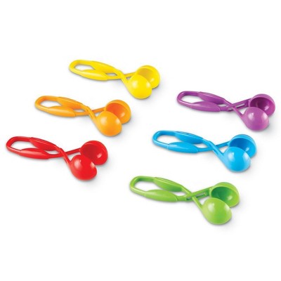 Learning Resources Squeezy Tweezers - Sensory Bin Alətləri, Su Masası Oyuncaqları, 3+ Yaş