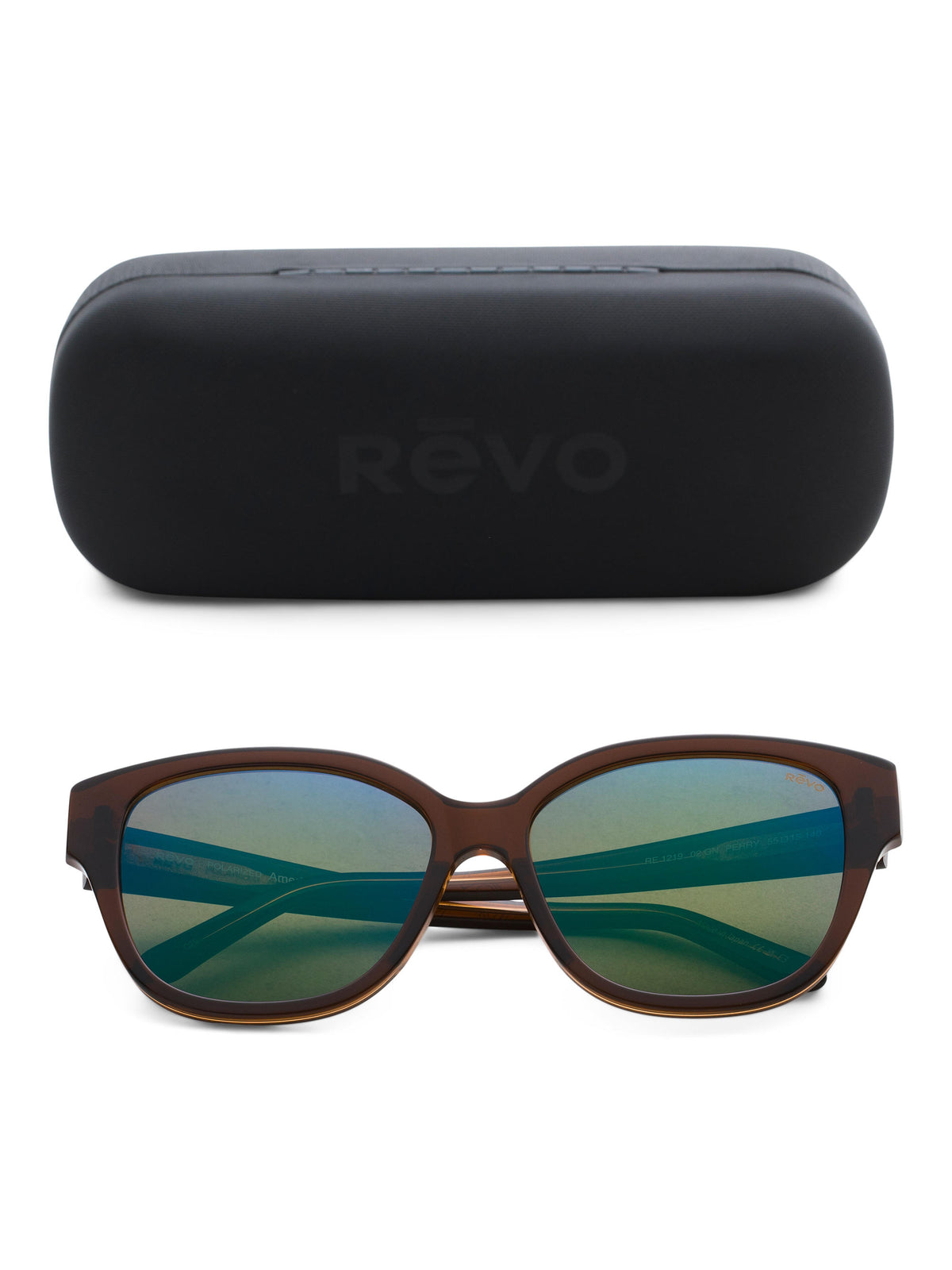REVO Unisex 55mm Perry Polarized Square Günəş Gözlüyü