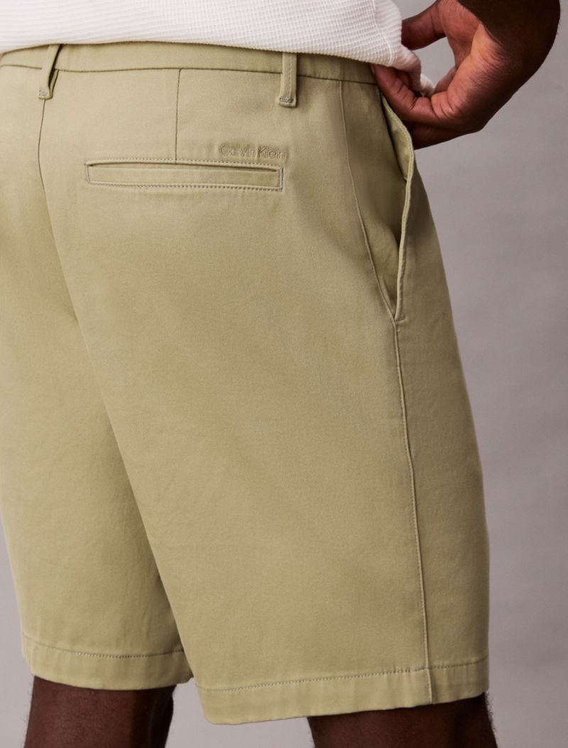 Calvin Klein Refined Stretch Tailored Şortlar