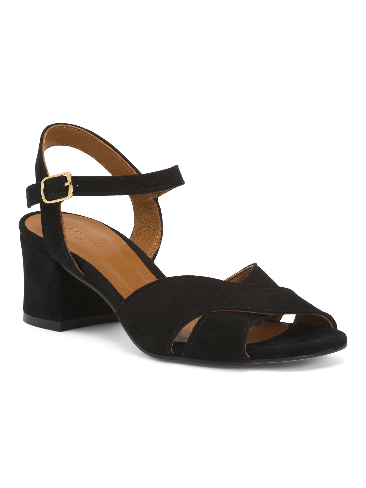 LK BENNETT Suede Alba Çarpaz Ön Formal Sandal