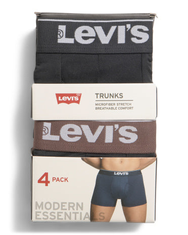LEVIS 4-Pack Mikrofibr Boxerka