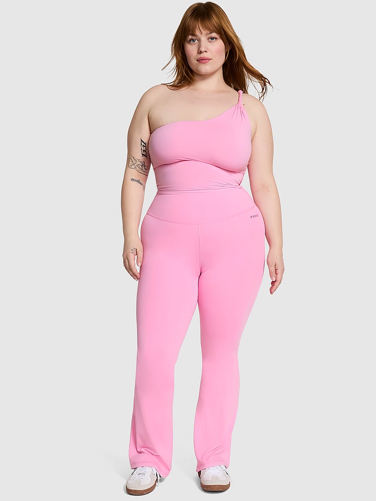 PINK Relay Flare Leggings Qadın Uzun Cərgəsi