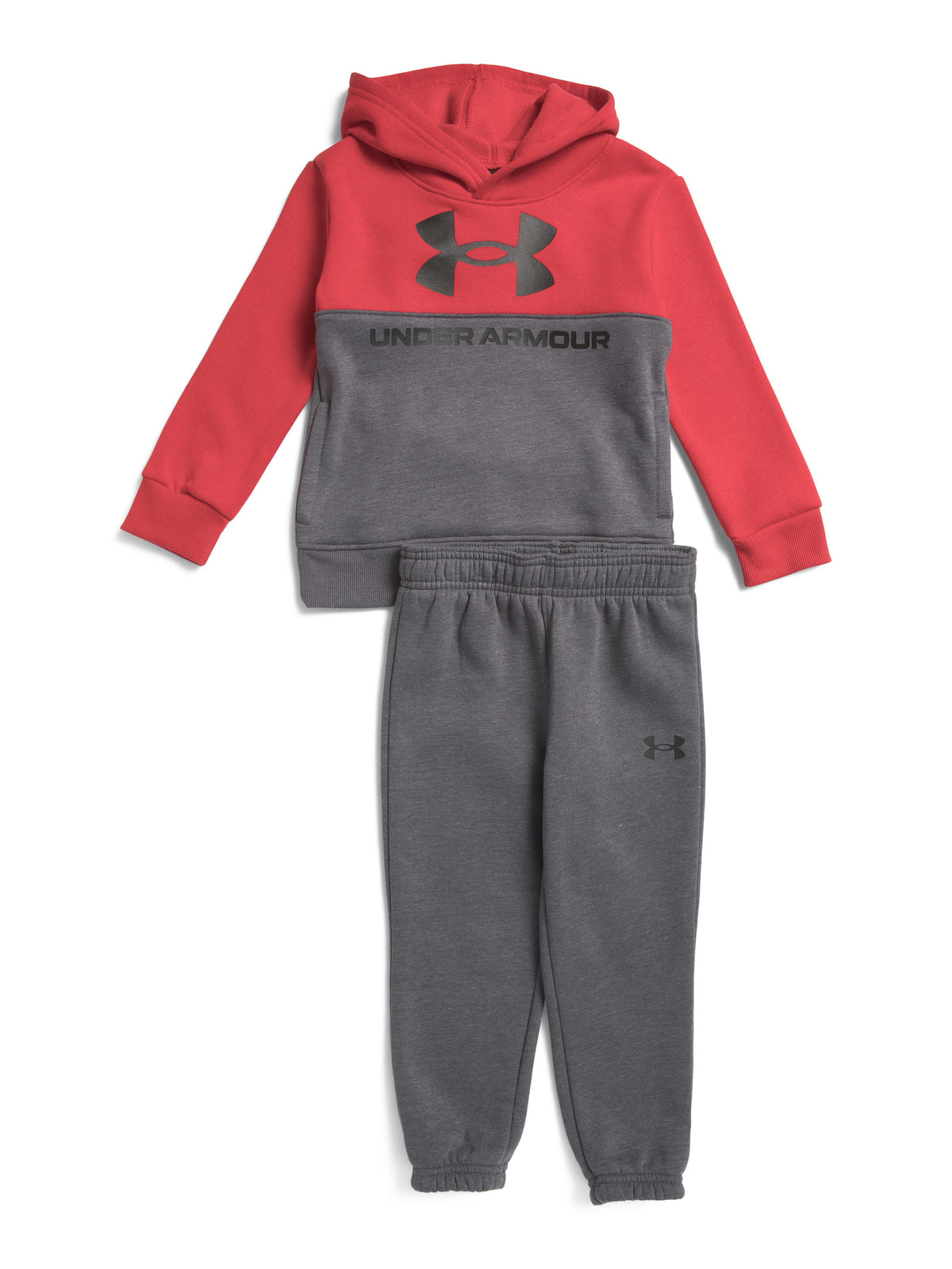 Oğlan 2 Parçalı Böyük Loqolu Huddi və Jogging Şalvar Dəsti