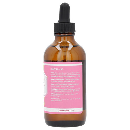 Leven Rose 100% Təmiz Bioloji Jojoba Yağı 4 Fl Oz 118 Ml