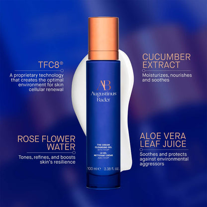 Augustinus Bader The Cream Tənzifləyici Gel TFC8® ilə Yumşaq Təmizləyici