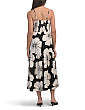 RACHEL ZOE Kətən Qarışıqlı Çiçəkli Şərhlə Maxi Geyim YoxYox