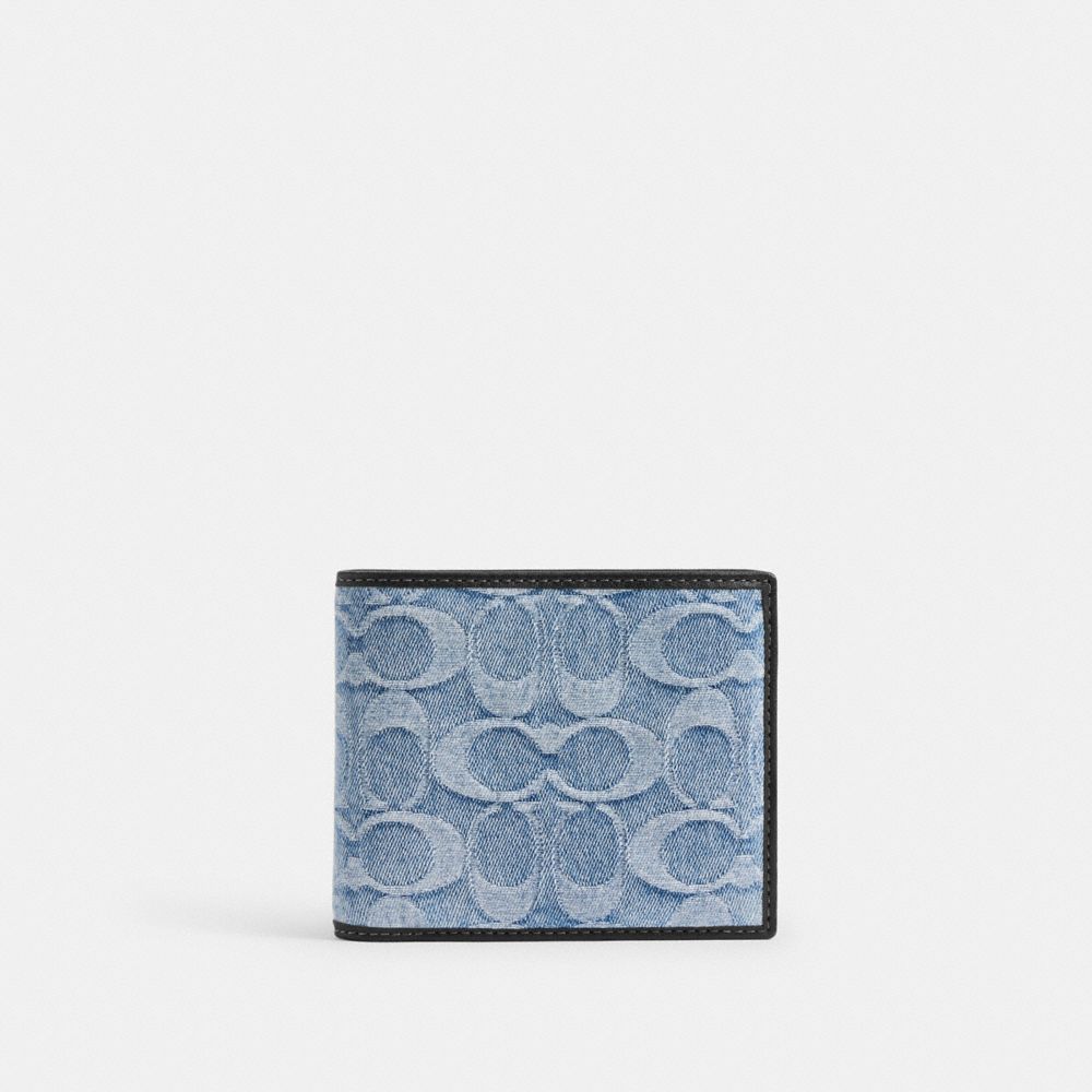 Coach 3-In-1 Çanta Sevən Signature Denim-də