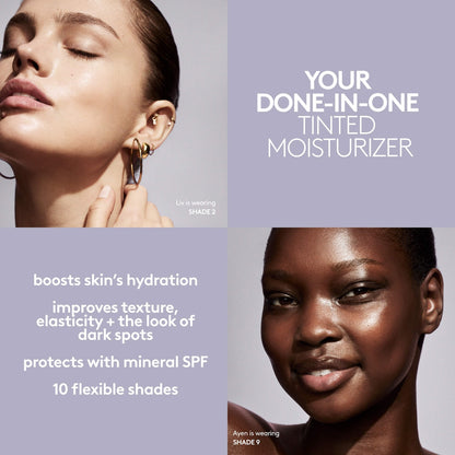 Fenty Beauty by Rihanna Hydra Vizor Huez Tinted Moisturizer Broad Spectrum Mineral SPF 30 Günəş Kremi