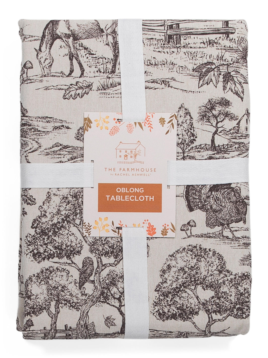 THE FARMHOUSE BY RACHEL ASHWELL Country Toile Masa Örtüsü