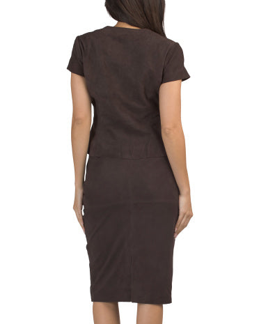 BOD &amp; CHRISTENSEN Suede Nava Bluzka