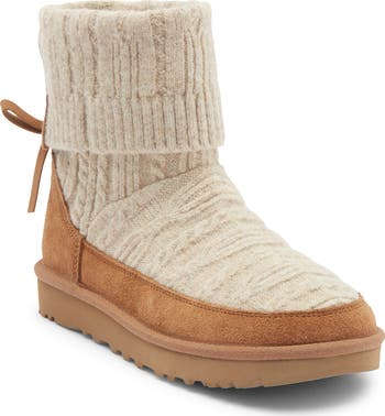 UGG® Klassik Mini Kabel Toxunuşu Çəkmə YoxYox