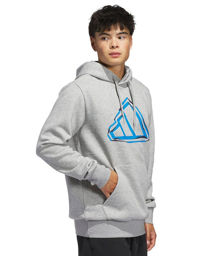 adidas Kişi Qrafik Böyük Logo İdman Huddi