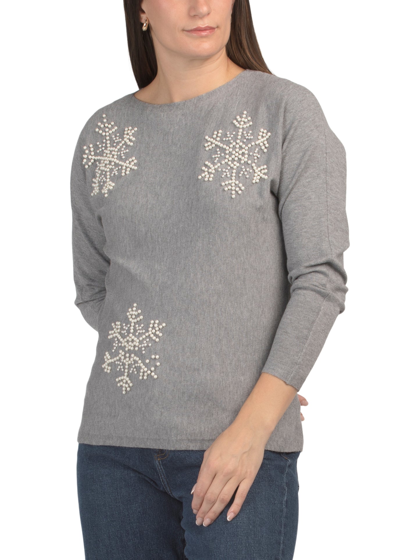 SIONI Pullover Bəzəkli Sviter