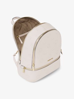 Michael Kors Rhea Medium Logo Debossed Bel Çantası