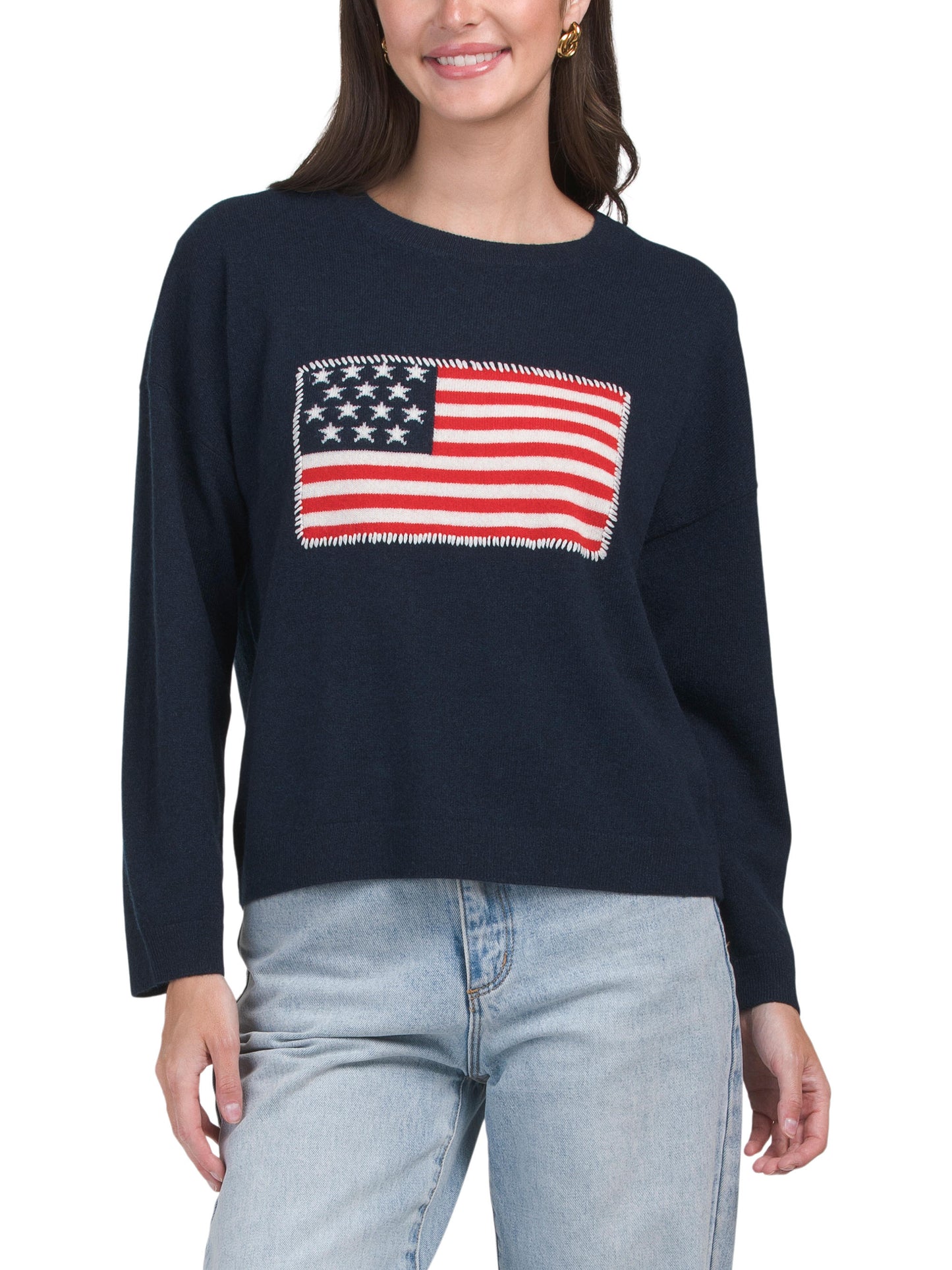 MARTHA STEWART COLLECTION Cashmere America Svitər