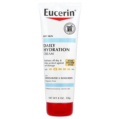 Eucerin Daily Hydration Cream SPF 30 Ətri Olmadan 226 G