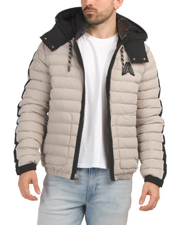 ALPENHAUS Uriage Bomber Puffer Gödəkçə Çıkarılabilir Qapuçulu