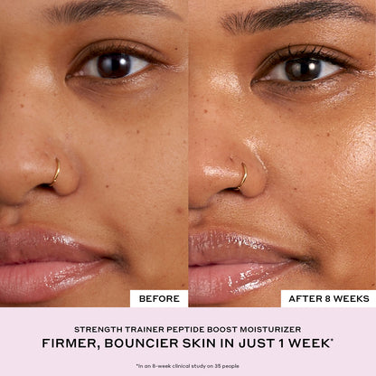 OLEHENRIKSEN Strength Peptide Barrier Boost Hialuron Turşusu və Niasinamidli Nəmləndirici Krem