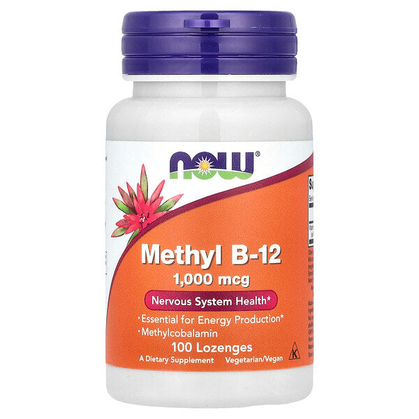 Now Foods Methyl B 12 1000 Mcg 100 Pastil