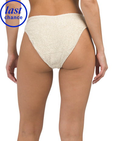 Made In Colombia Teksturlu Lulu Zik Zak Dikiş Bikini Mayosu