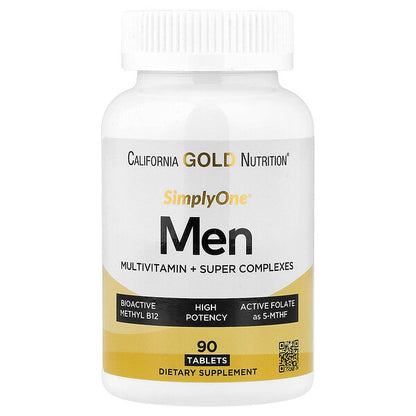 California Gold Nutrition Simplyone Kişi Multivitamini Kompleks 90 Tablet