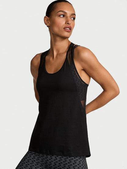 Victoria's Secret VSX Pima Pambaqlı Racerback Qadın Tanktopı