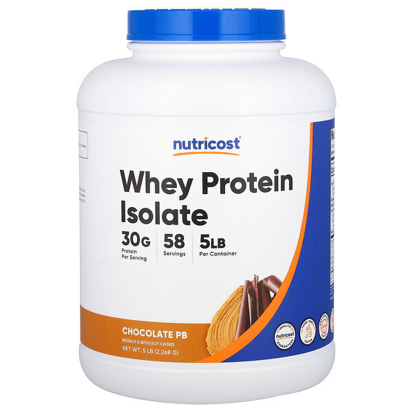 Nutricost Whey Protein Isolate Şokolad Fındıq Ə.Dənizi 5 Lb 2 268 G