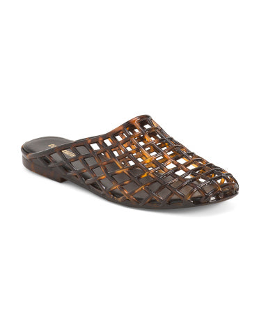 CUSHIONAIRE Lab Jelly Mule Düz Ayaqqabı