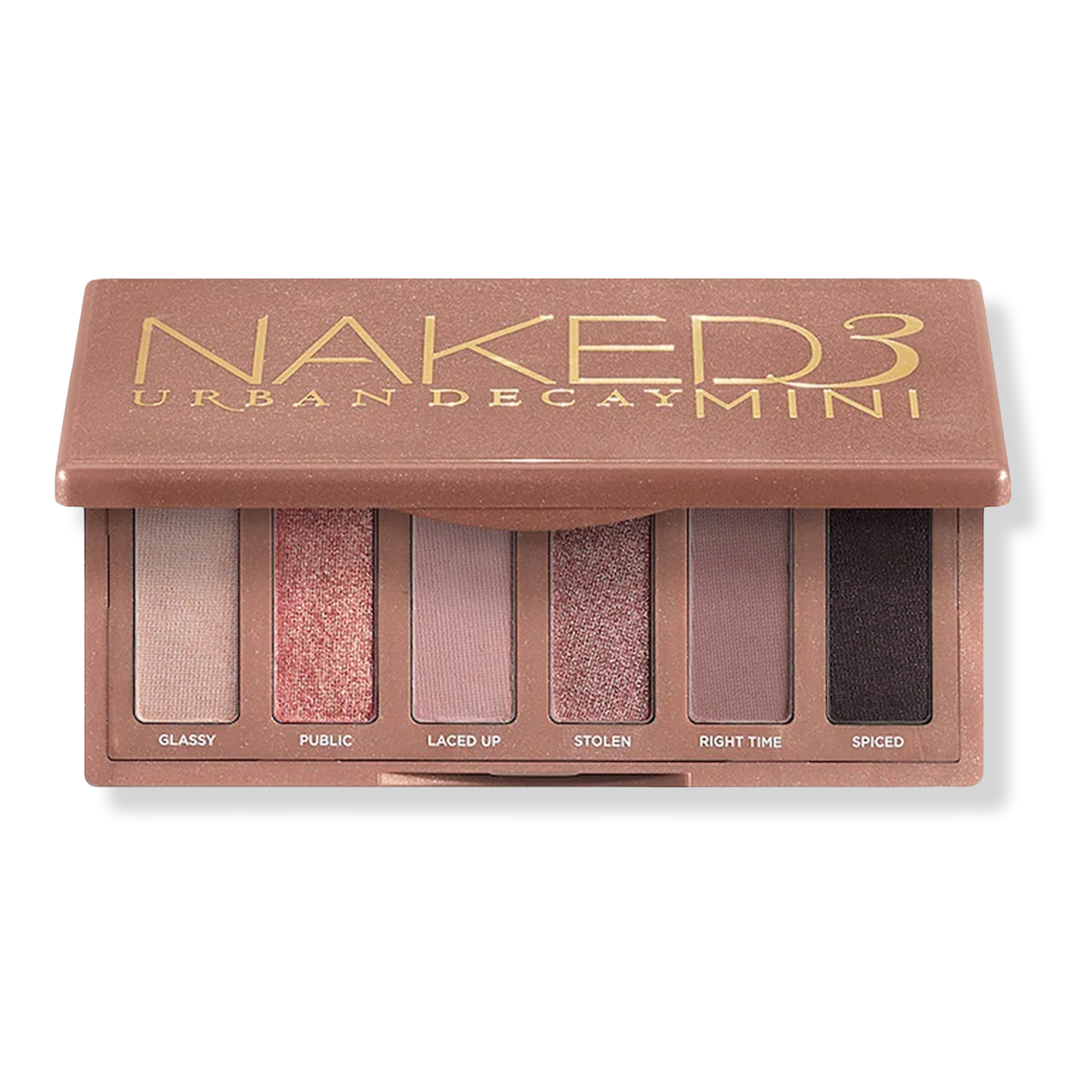 Urban Decay Cosmetics - Naked3 Mini Soft Çəhrayı Göz Kölgəsi Paletası