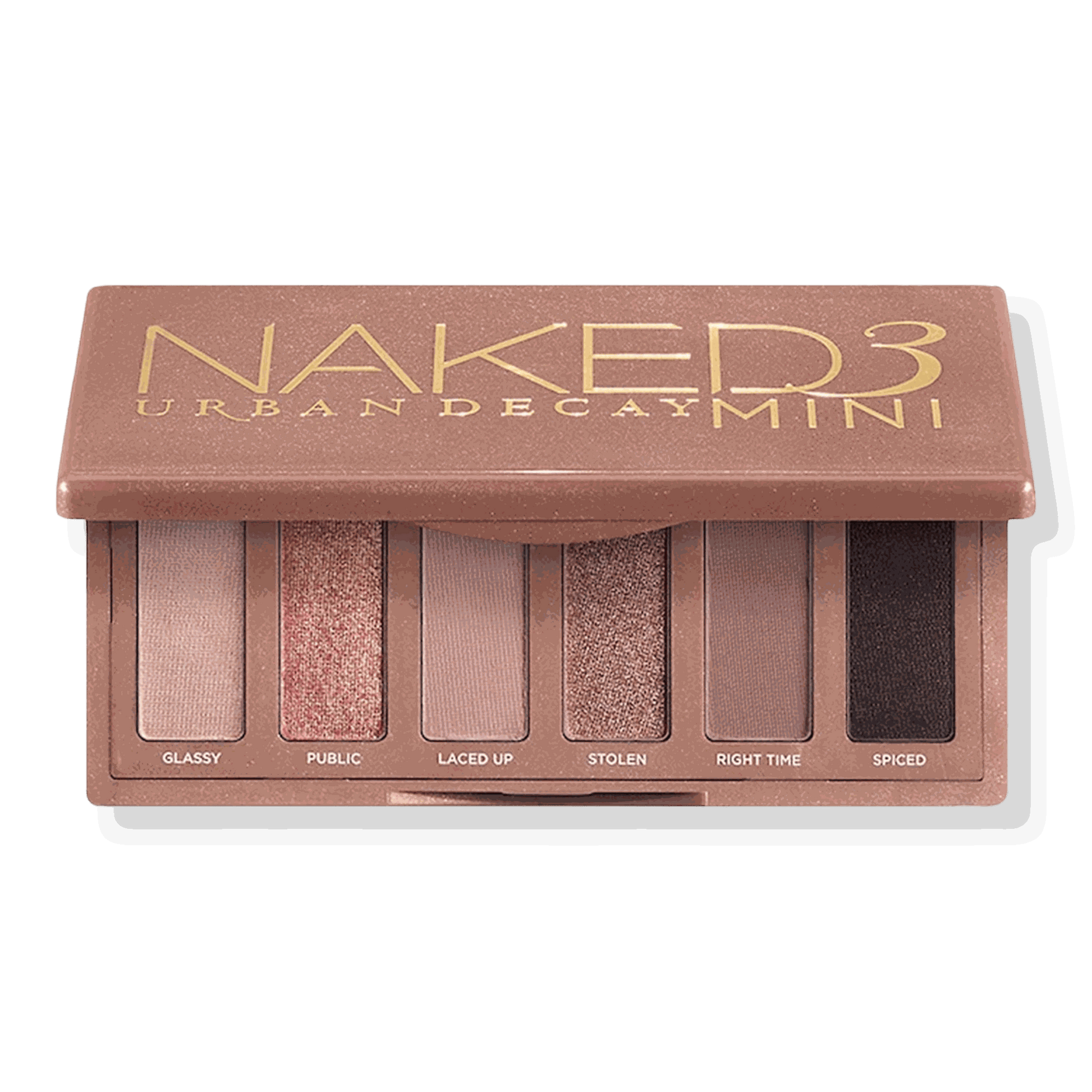 Urban Decay Cosmetics Naked3 Mini Yumuşaq Çəhrayı Göz Kölgəsi Paletası YoxYox