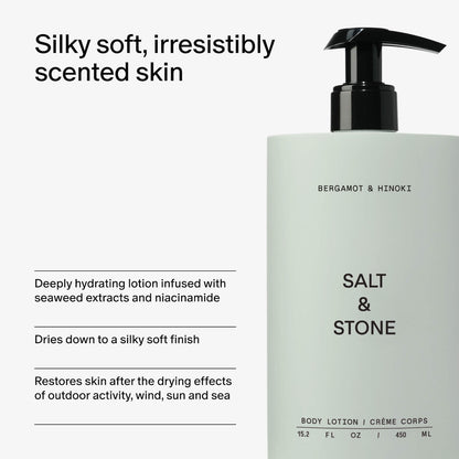 Salt & Stone Bergamot & Hinoki Niacinamid İçeren Bədən Losyonu